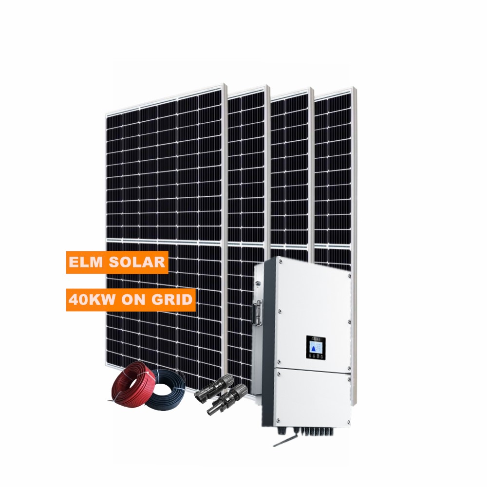 40 Kw On Grid Solar Panel System