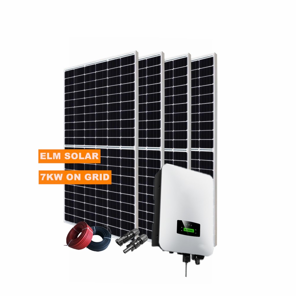 7KW On Grid Tied Solar Power System For Home Or Commercial Use