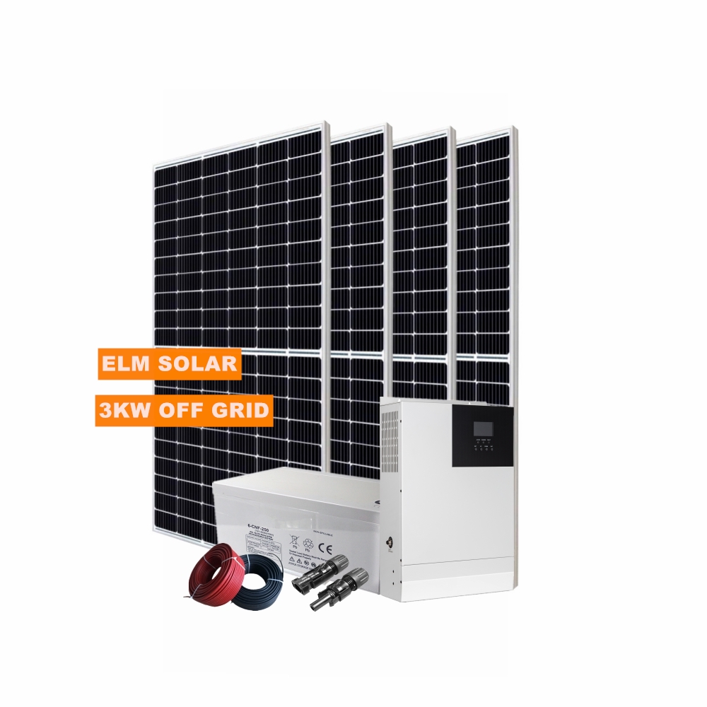 Off Grid 3KW Solar Power System Kit For Home