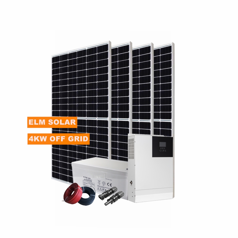 Off Grid 4KW Solar Power System Kit For Home